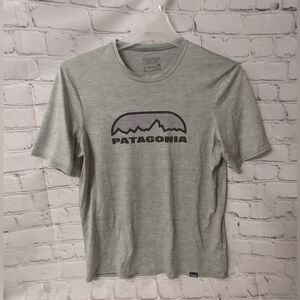 Patagonia Capilene Heathered Baselayer Recycled Polyester "Mountain Graphic" Med